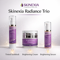 Skinexia Skincare Bundle | Sunblock + Brightening Cream + Serum