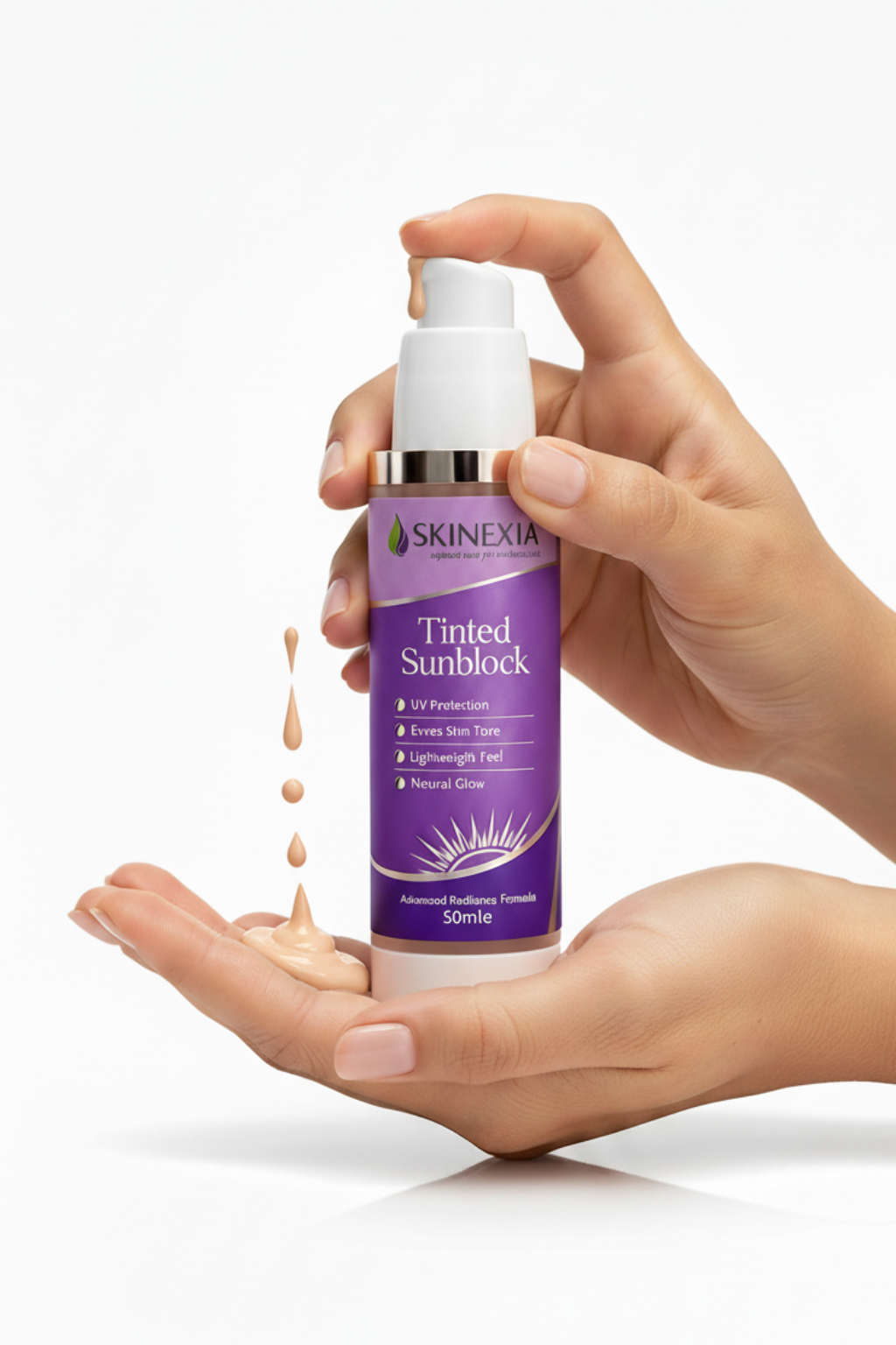 Skinexia Tinted Sunblock SPF Protection | Lightweight Natural Glow 50ml