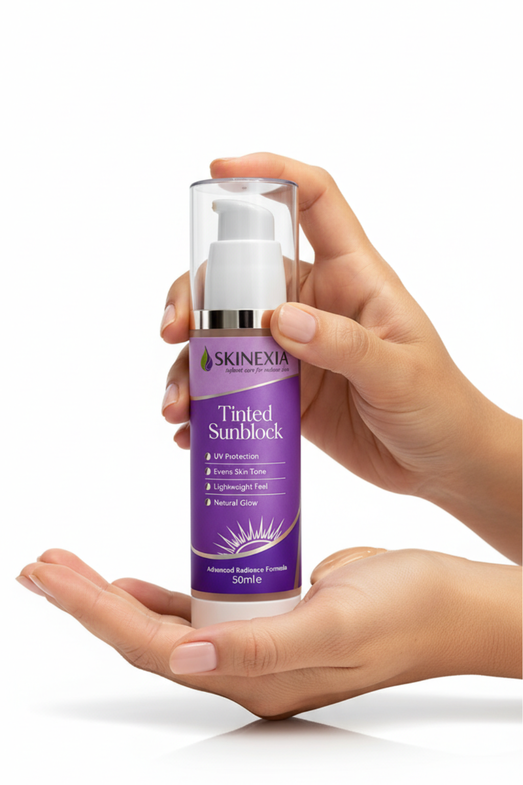 Skinexia Tinted Sunblock SPF Protection | Lightweight Natural Glow 50ml